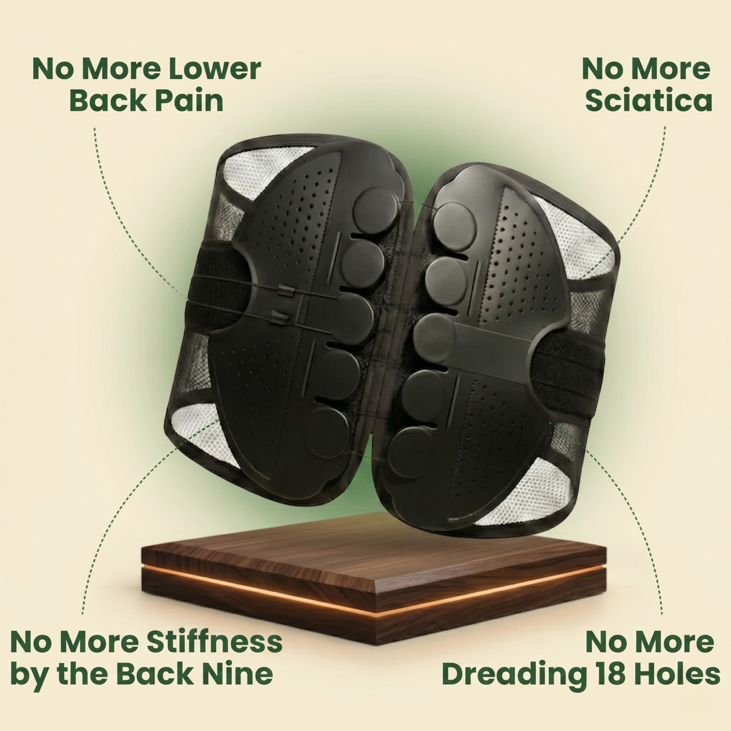 FairwayCore™ - Sport-Specific Lumbar Brace for Golfers 45+