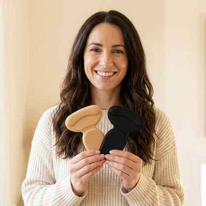 SilkShield™ Heel Grip Pads – Soft T-Shape Cushions for Heels That Slip or Rub