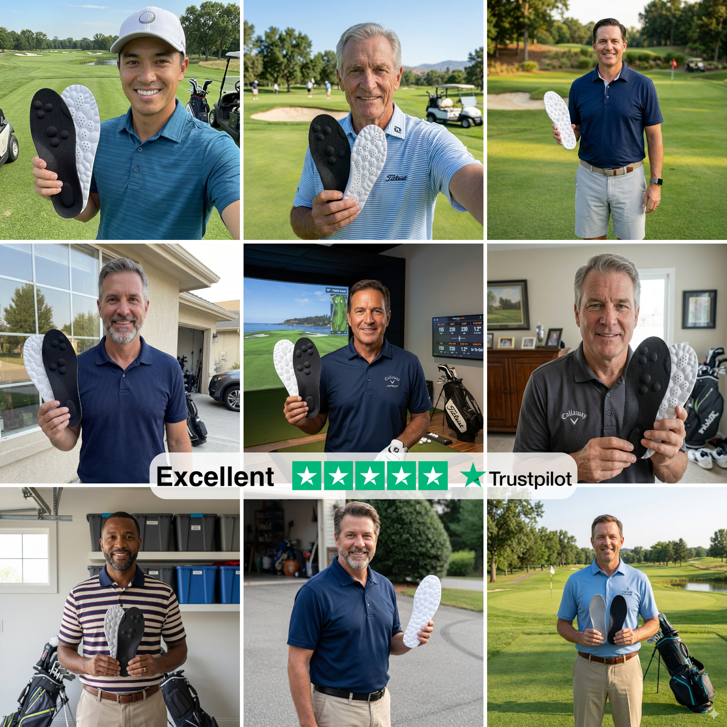 FairwayCore™ - Golf Insoles for Pain-Free 18 Holes