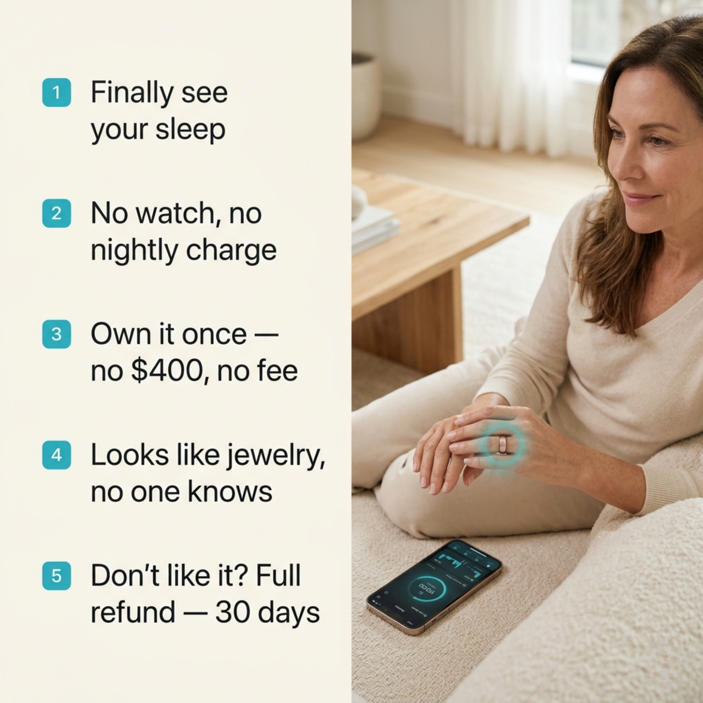 Vero™ Smart Ring — See What Your Body Does, All Day & All Night