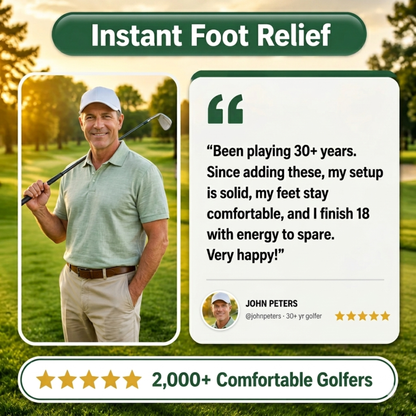 FairwayCore™ - Golf Insoles for Pain-Free 18 Holes
