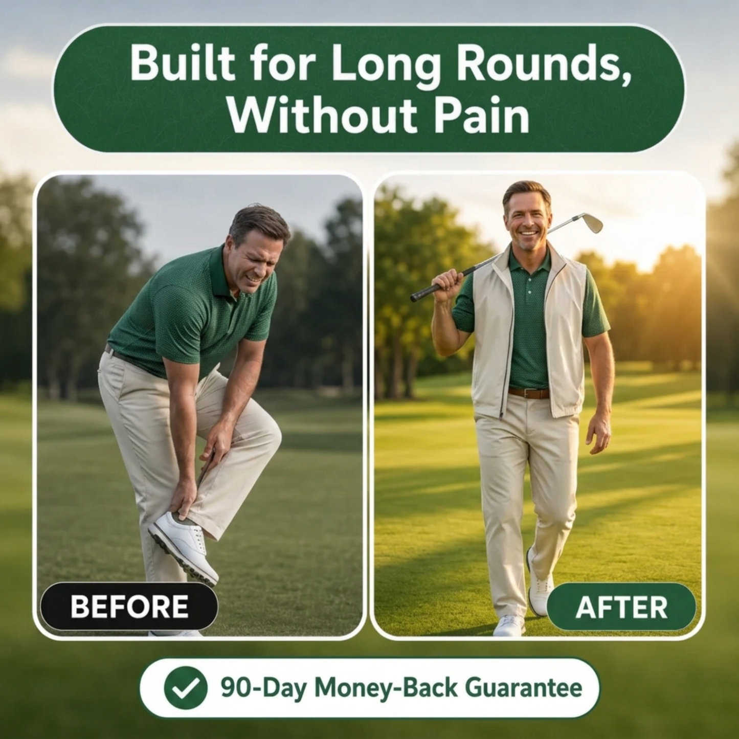 FairwayCore™ - Golf Insoles for Pain-Free 18 Holes