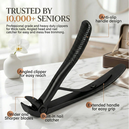 Romena™ — 3-in-1 Heavy-Duty Clipper for Thick & Hard-to-Reach Toenails