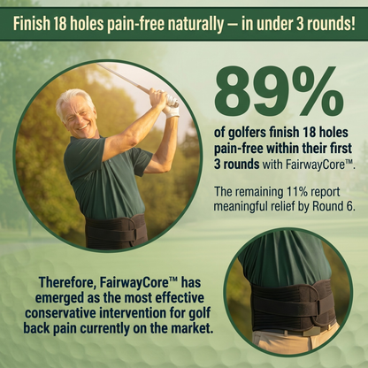 FairwayCore™ - Sport-Specific Lumbar Brace for Golfers 45+