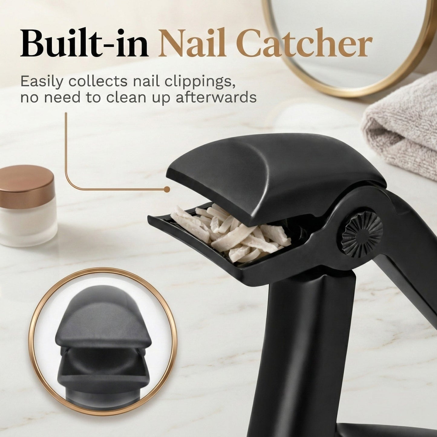 Romena™ — 3-in-1 Heavy-Duty Clipper for Thick & Hard-to-Reach Toenails