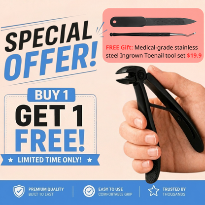 Romena™ — Nail Clippers for Seniors — Cut Thick Nails With Less Effort