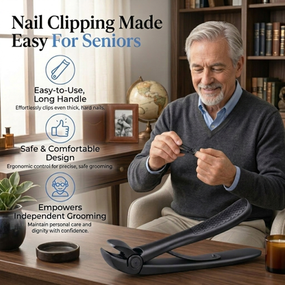 Romena™ — Nail Clippers for Seniors — Cut Thick Nails With Less Effort